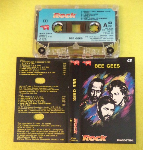 Bee gees 1989 italy - bee,