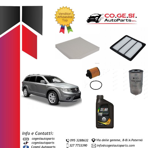 Kit tagliando filtri - tagliando, 6l