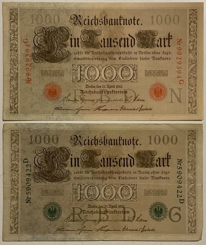 1000 kronen 1910 - 1000, osterreich