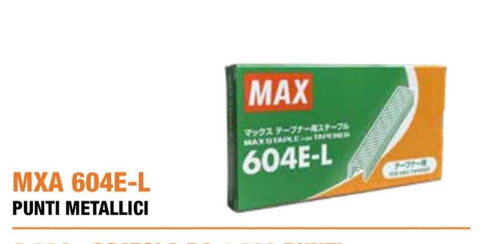 Punti max tapener originali - max,