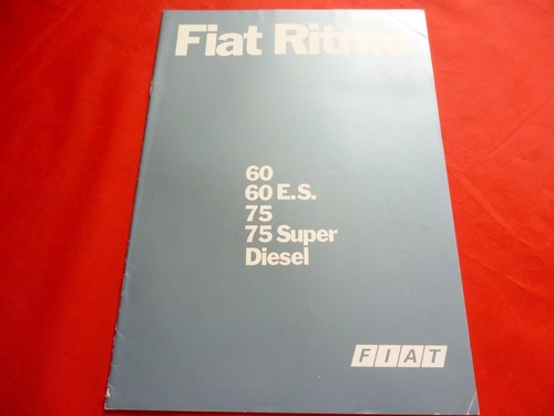 Fiat ritmo 75 - e.s.,
