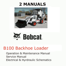 Bobcat b100 terna manuale - b100,
