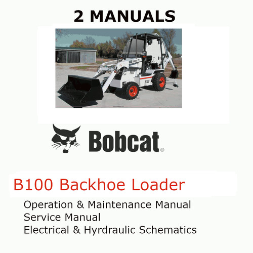 Bobcat b100 terna - terna, manuale
