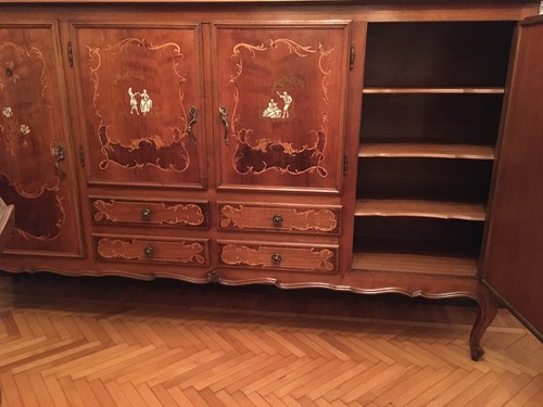 Credenza antica 900 stile - credenza,