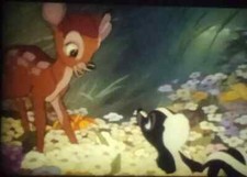 Film super 8 BAMBI Walt Disney DERANN 1942 2x250mt german-english magnetic sound