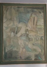 Petros Papavassiliou Olio su tela