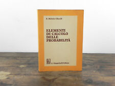 Elementi di calcolo delle probabilità Cifarelli G. Giappichelli Editore Libro