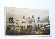 FOTO MILITARE WW1 ELMETTO