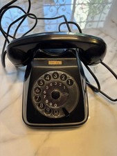 TELEFONO VINTAGE NERO FACE