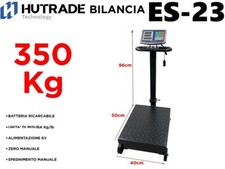 z Bilico Bilancia Digitale 350Kg Piattaforma Elettronica Display Lcd Es-23 mar