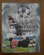 ALBUM PANINI CHAMPIONS LEAGUE 2000/2001 COMPLETO PERFETTO