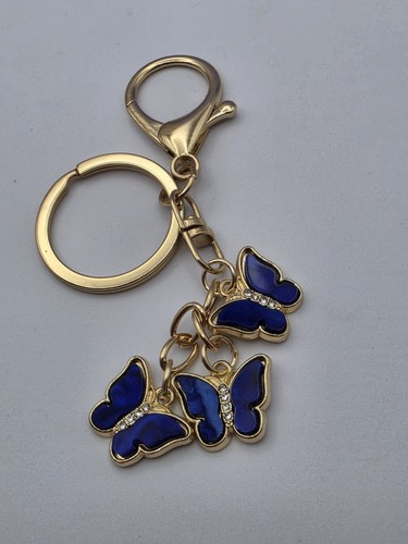 Porte clés papillons métal - porte-clés,