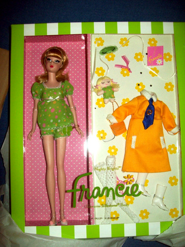 Barbie francie nighty - francie, brights