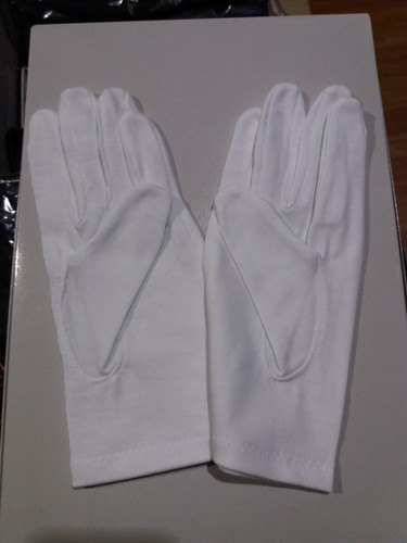 Guanti cotone bianco - ,