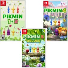 Pacchetto giochi Pikmin 1+2 & 3 Deluxe & 4 Switch nuovissimo (puzzle azione/avventura)