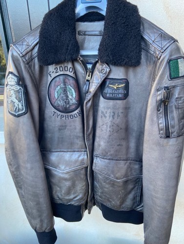 Giubbotto pelle aeronautica - giubbotto,