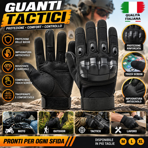 Guanti tattici militari - guanti,