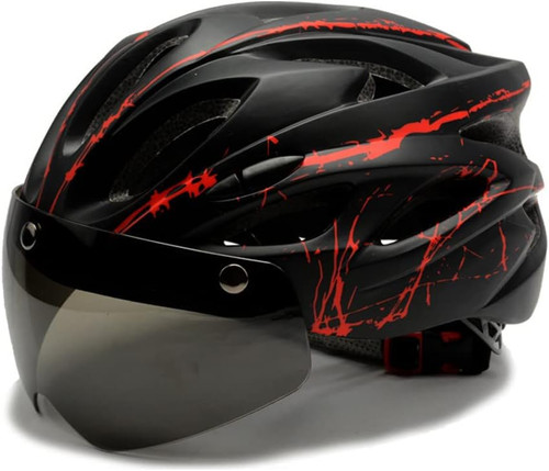 Casco bicicletta con - bicicletta,