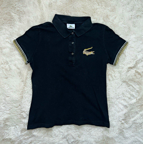 Polo uomo lacoste nera - uomo,