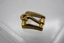 Fibbia imbottita oro vintage