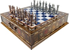 Antico Set Scacchi Mitologia