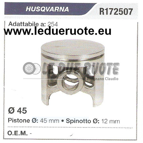 R172507 pistone completo - pistone,