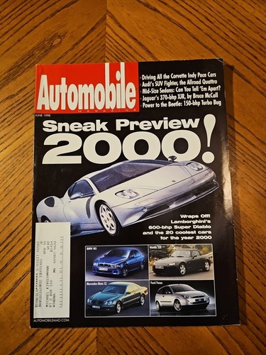 Automobile magazine june 1998 - magazine,