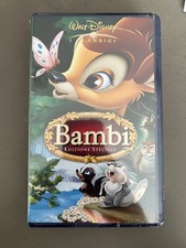 Bambi vhs disney nuova - bambi,