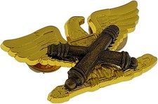 Spilla cappello distintivo sciabole insegna ufficiale colonnello artiglieria esercito americano cav