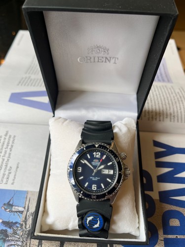 Orient mako blue - mako, diver