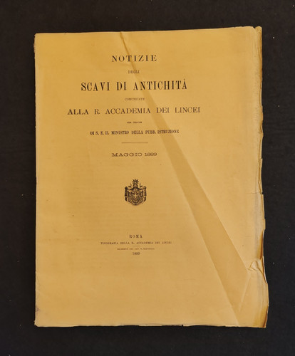 Notizie scavi antichita - notizie, antichita'