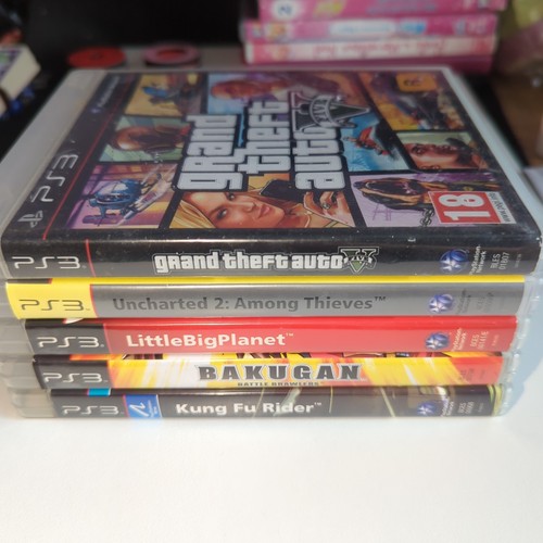 Ps3 game bundle lot - x5, gta