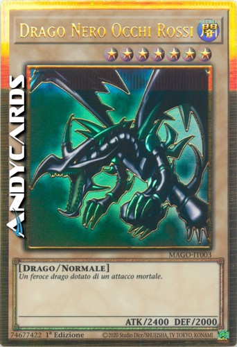 Drago nero occhi rossi - drago,