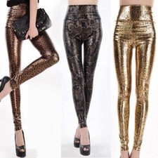 Leggings donna vita alta