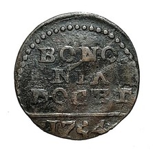 [NC] BOLOGNA - QUATTRINO BONONIA DOCET 1754 (nc599b)