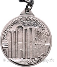 Cremona Parrocchia S. Ambrogio vescovo Medaglia