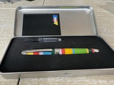 Penna stilografica Acme canna a righe