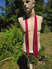 CRAVATTA GUCCI VINTAGE ANNI 90 SETA ROSSA CON STEMMA MADE IN ITALY