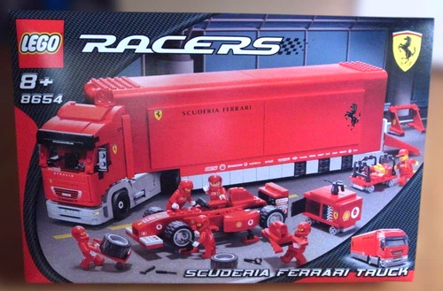 Lego 8654 scuderia ferrari - lego,