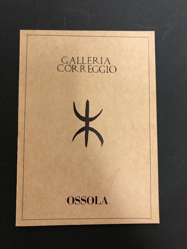 Giancarlo ossola galleria - ossola.,