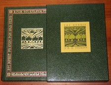 HOBBIT JRR Tolkien 1973 Leather Slipcase Box First Printing Collector's Edition