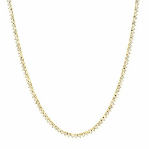 Collana catena tennis vero - catena,