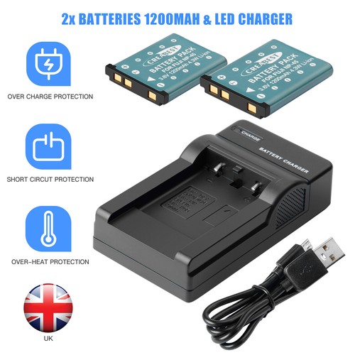 1200mah batteria e - np-45,
