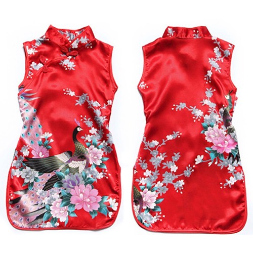 Bambina maniche cinese qipao - bambina,