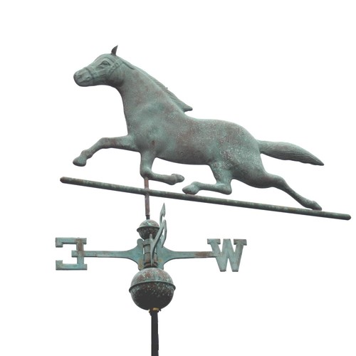 Segnavento cavallo per tetto - segnavento,