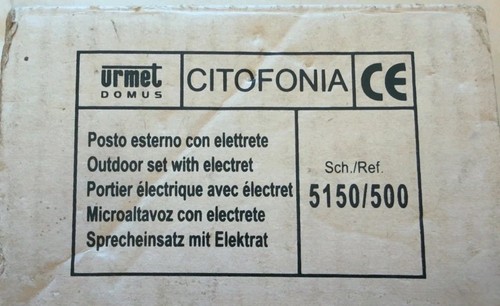 Urmet 5150 500 posto esterno - posto,