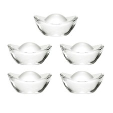 5 Pezzi Ornamenti Cristallo