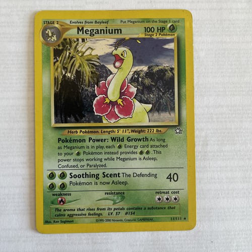 Meganium neo genesis 111 - meganium,