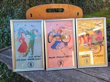 3 "Poster" originali Sachs -