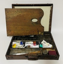 Antica scatola vittoriana in